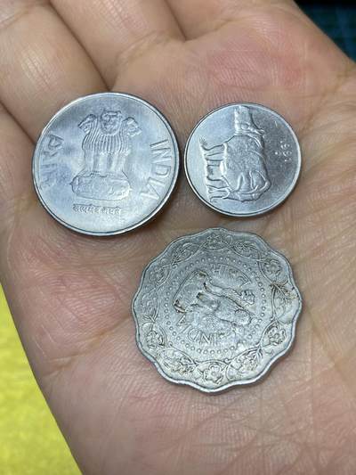 2025年第七十九场(总第一百零五场）外国好品散币(免佣金) 印度🇮🇳3枚：2012年2，1991年25派士，1971年10派士