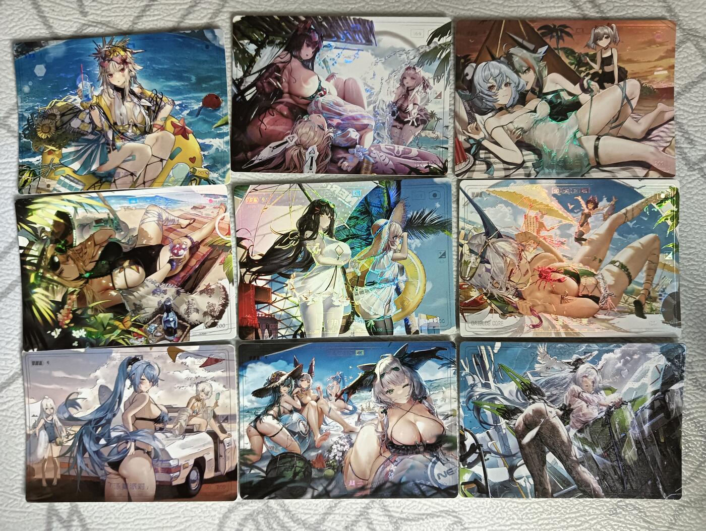 花开卡拍第34期（8月17号周日截拍，品控勿拍!!!拍品不寄存，运费5元，自制卡难免瑕疵，可能存在轻微撞角爆边等出厂瑕疵，品控介意勿拍！）