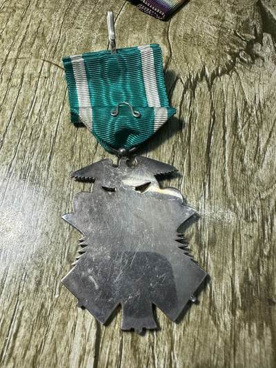 章，世界钱币 日本七等金鵄章，银制