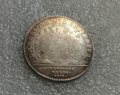 瓶子🏺第203期拍卖会  法国1710年路易十五Jeton银质代币