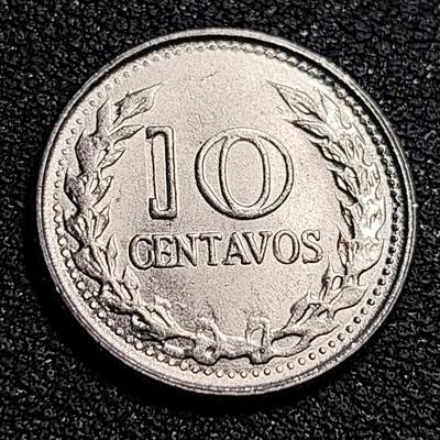 泉币菌-第81场-精品福利场 1971年 哥伦比亚十分硬币 袖珍币