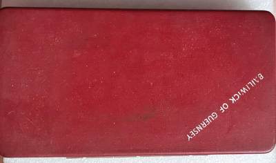 瓶子🏺第203期拍卖会  英属根西岛1971年精制币6枚套  原盒