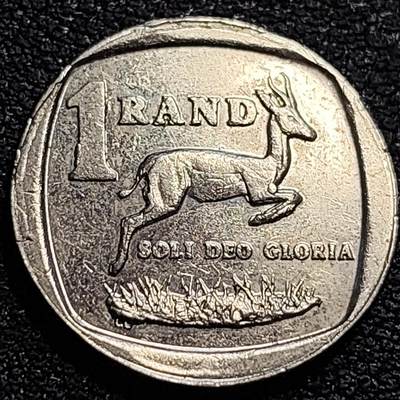 泉币菌-第79场-精品福利场 - 南非1兰特 1998年 跳羚20mm