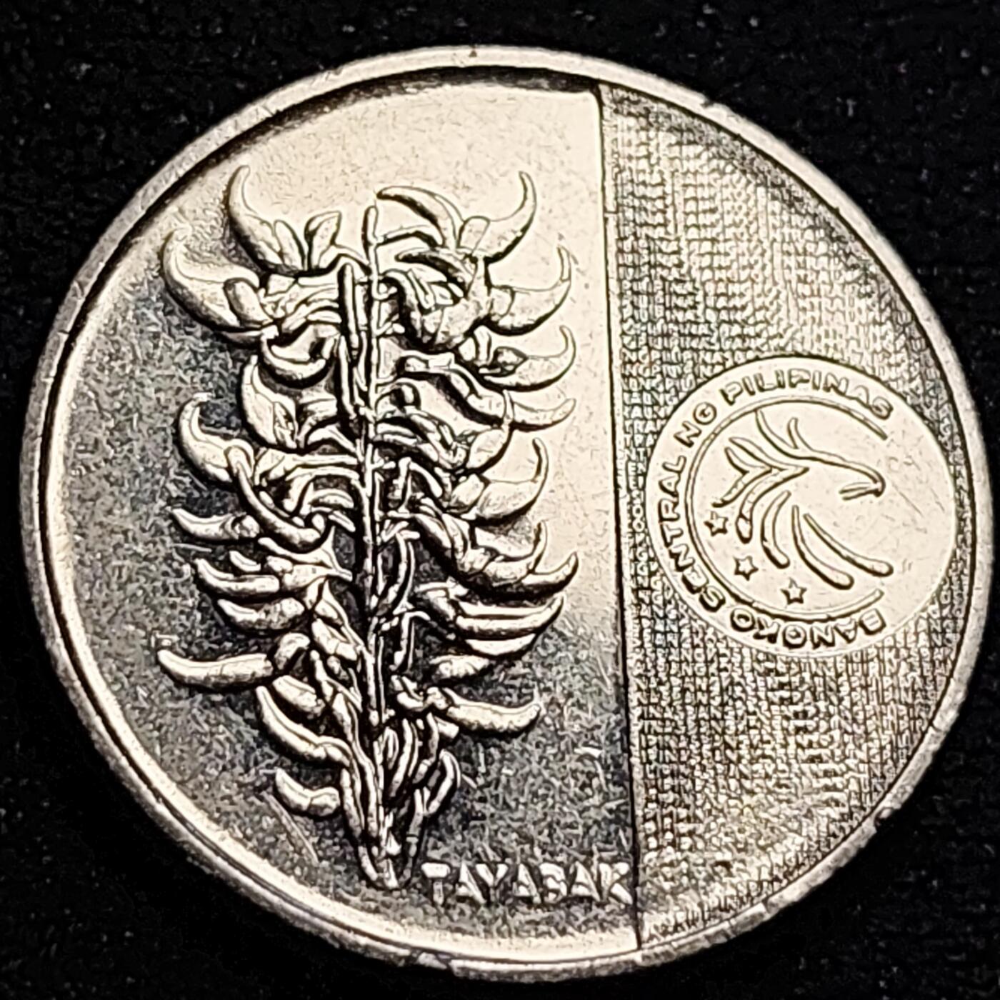 泉币菌-第79场-精品福利场 美品 菲律宾新版5比索硬币 安德列斯·博尼法西奥 25mm
