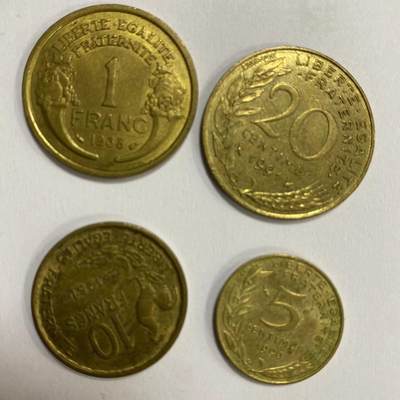 法国 4枚 - 法国 4枚
