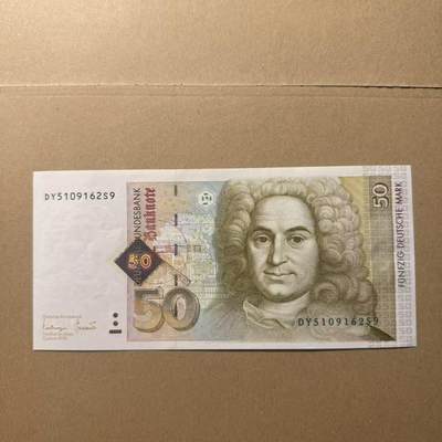 【礼羽收藏】🌏世界钱币拍卖第101期 - 德国1996年 50 建筑师纽曼 全新unc