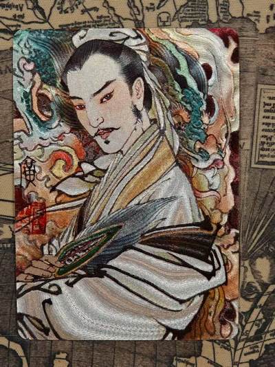 龙虎卡牌第五十场 （无佣金，满120包邮，欢迎送拍，摩点开车） - 粗闪卡 启读 李广-诸葛亮