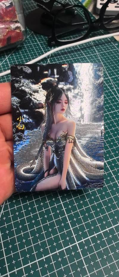 奇点卡牌 第八场 放大镜品控勿拍 卡牌出厂品质 不包厂瑕 拒绝小号顶价 感谢支持 - 奇点卡牌 小白粗闪