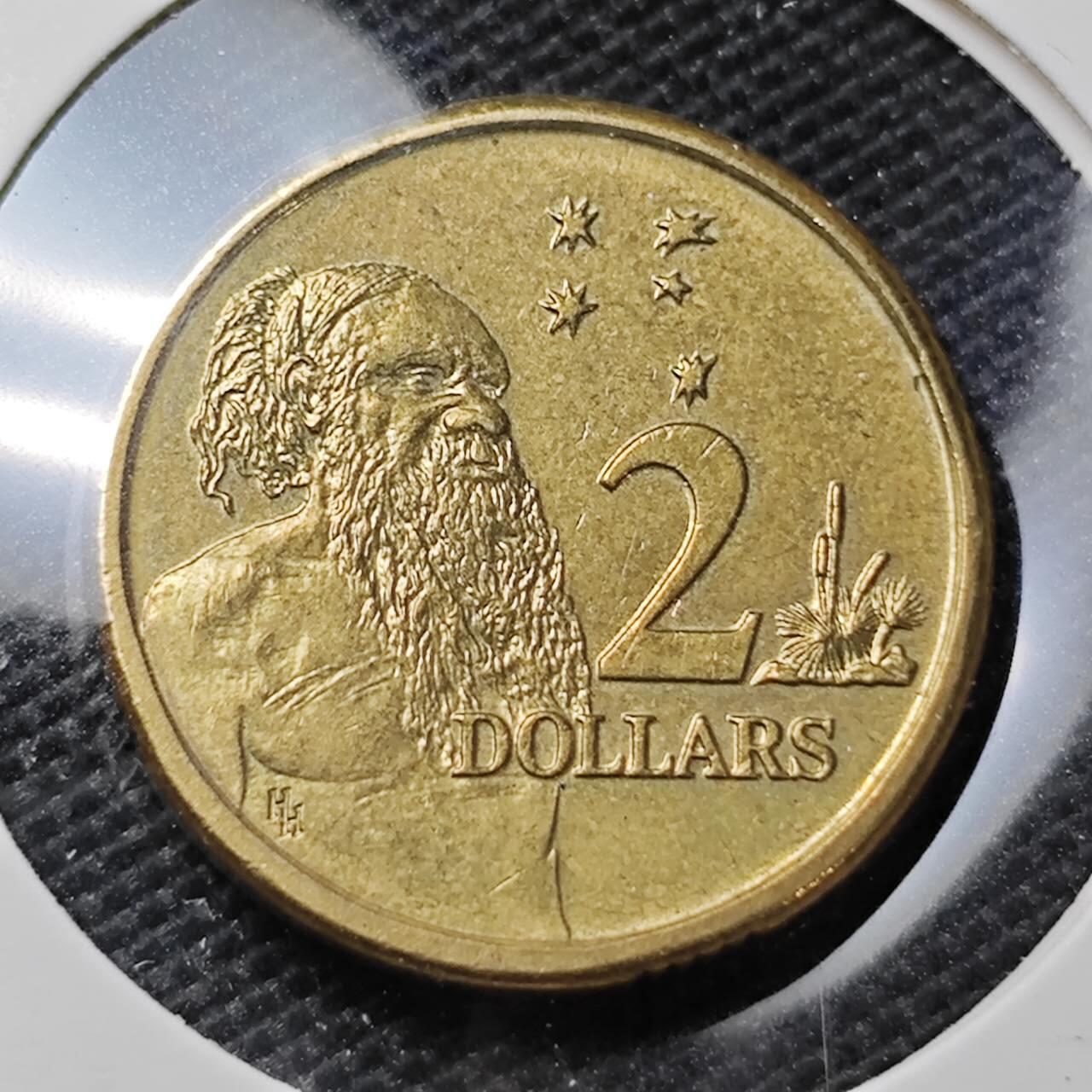 KK钱币收藏小铺 第321期 2月预留时间 周末发货  澳大利亚2元