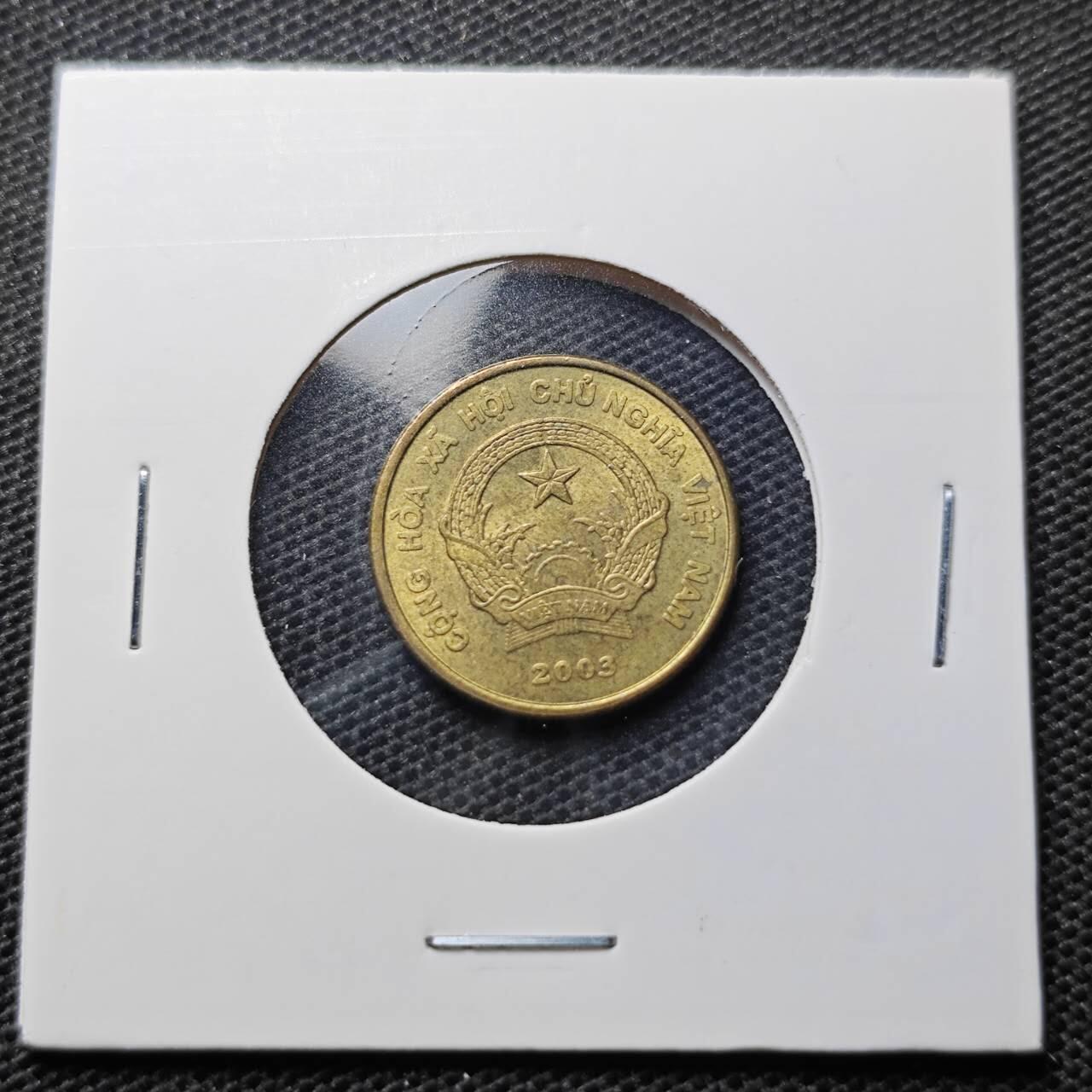 KK钱币收藏小铺 第323期 2月预留时间 周末发货 2003越南1000盾 