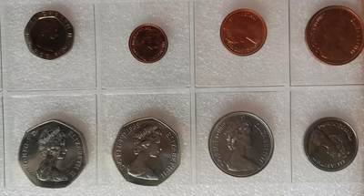 瓶子🏺第203期拍卖会  英国纪念币8枚套  含入欧纪念币