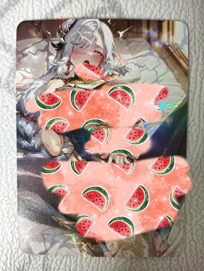 花开卡拍第34期（8月17号周日截拍，品控勿拍!!!拍品不寄存，运费5元，自制卡难免瑕疵，可能存在轻微撞角爆边等出厂瑕疵，品控介意勿拍！） - 墨卡牌满赠卡 艺术版 彩闪