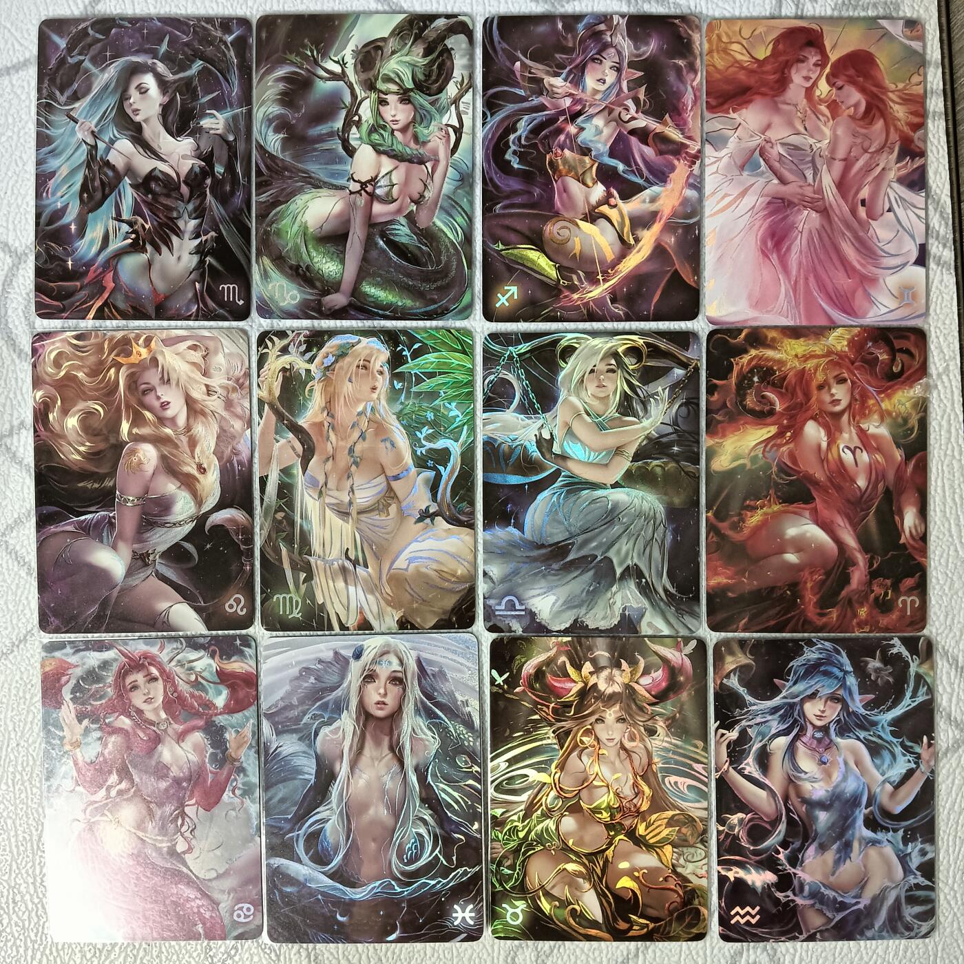 花开卡拍第34期（8月17号周日截拍，品控勿拍!!!拍品不寄存，运费5元，自制卡难免瑕疵，可能存在轻微撞角爆边等出厂瑕疵，品控介意勿拍！）