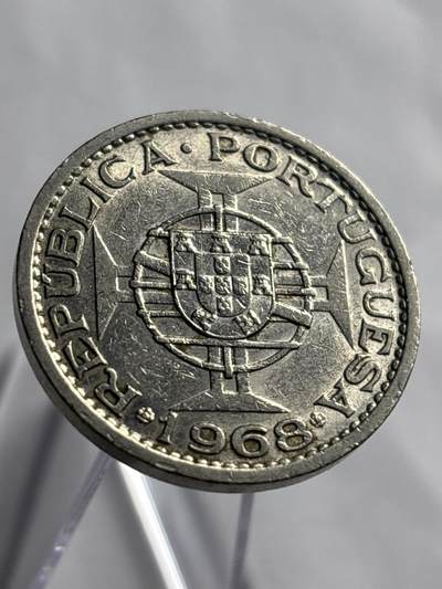 文馨钱币收藏第 266 场 - 原光好品 1968 年葡属澳门一元