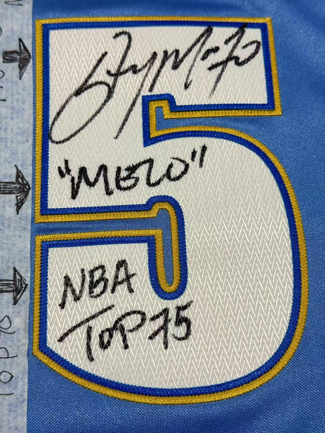 零元拍：无冕之王，NBA历史上最伟大得分手之一，卡梅隆·安东尼Carmelo Anthony完美“小作文”亲签球衣，