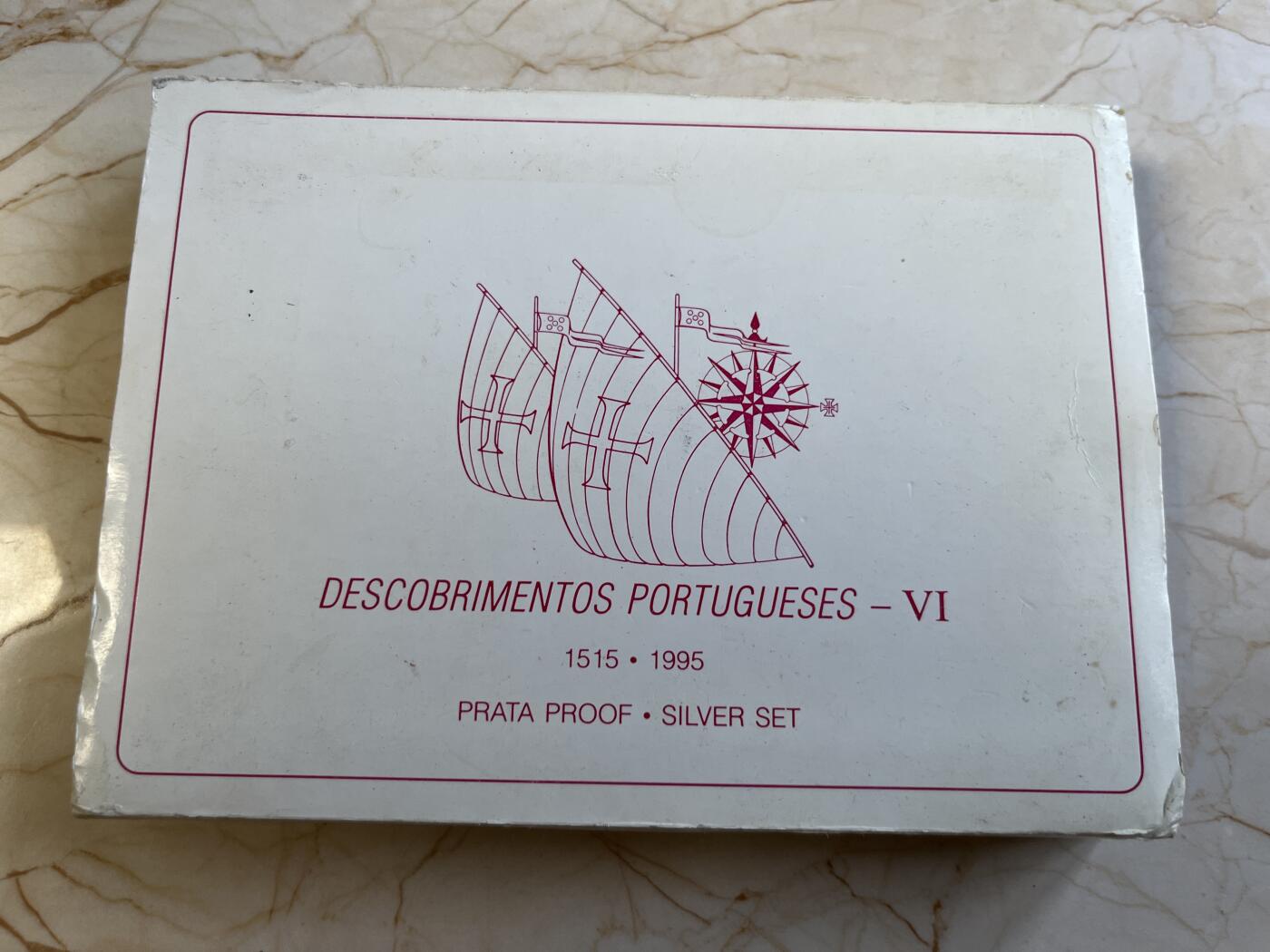 第172期拍卖【长期征集拍品】 葡萄牙1995年航海发现系列精制版纪念银币4枚套装，925银，26.5克*4枚