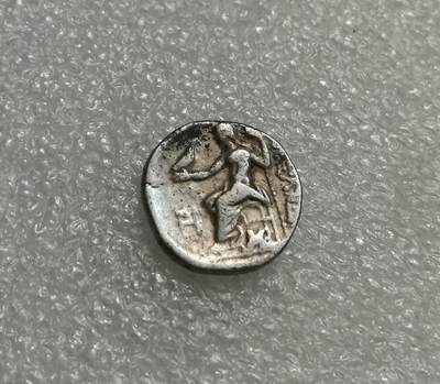 瓶子🏺第203期拍卖会  古希腊公元前336-前323年亚历山大大帝1德拉克马打制银币