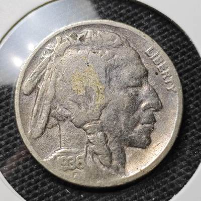 KK钱币收藏小铺 第322期 2月预留时间 周末发货 - 1936美国5分 