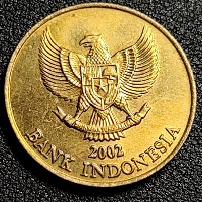 泉币菌-第81场-精品福利场 近未流通 原光极美 印度尼西亚500卢比铜币 鹰徽 茉莉花