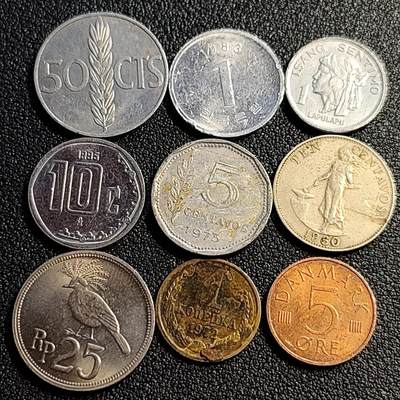 泉币菌-第81场-精品福利场 - 散币 9枚