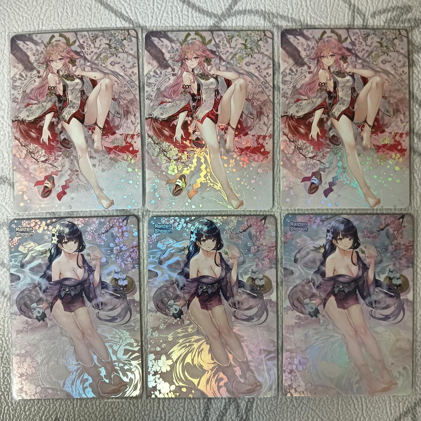 花开卡拍第34期（8月17号周日截拍，品控勿拍!!!拍品不寄存，运费5元，自制卡难免瑕疵，可能存在轻微撞角爆边等出厂瑕疵，品控介意勿拍！）