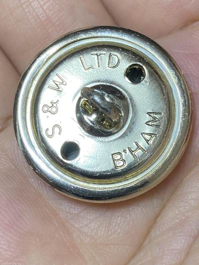 2025年第七十九场(总第一百零五场）外国好品散币(免佣金) 英国🇬🇧爱尔兰卫队纽扣1粒(伯明翰纽扣有限公司制造)