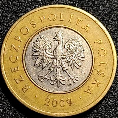 泉币菌-第81场-精品福利场 高币值 波兰2兹罗提 -2004年 双金属双色币 21.5毫米 5.21克 币值已经四五块了