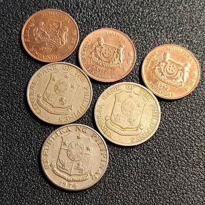 泉币菌-第81场-精品福利场 亚洲币 6枚