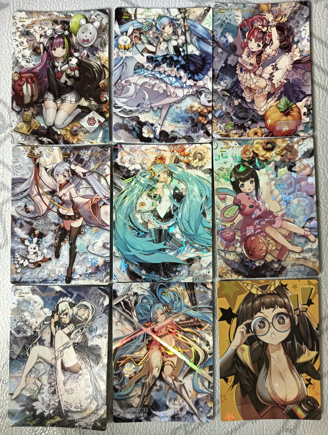 花开卡拍第34期（8月17号周日截拍，品控勿拍!!!拍品不寄存，运费5元，自制卡难免瑕疵，可能存在轻微撞角爆边等出厂瑕疵，品控介意勿拍！）