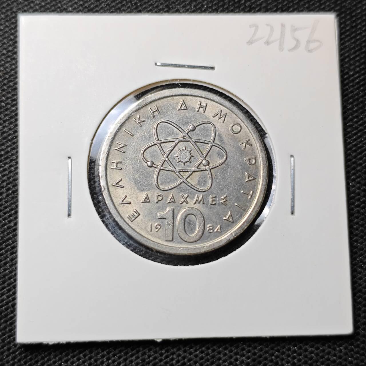KK钱币收藏小铺 第322期 2月预留时间 周末发货 1984肯尼亚10德拉克马 