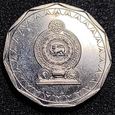 泉币菌-第81场-精品福利场 大币 2009年 斯里兰卡 10卢比纪念币 26毫米 持剑狮子