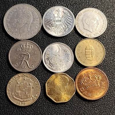 泉币菌-第81场-精品福利场 散币 9枚