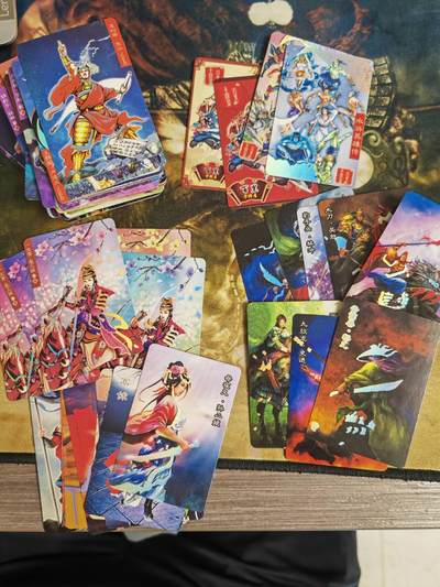 阳大大卡牌拍卖第66期（持续收拍品，周五晚上九点截拍，进群福利早知道） - 【银钻套卡】百里卡牌 水浒英雄传 主套108张+6大恶人+扈三娘4张+孙二娘4张+特卡10张+卡头4张  个别出厂未瑕 介意勿拍