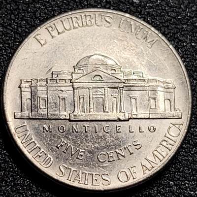 泉币菌-第81场-精品福利场 美国2006年5美分纪念币 杰斐逊 及 故居蒙蒂塞洛庄园 21mm 