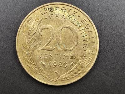 8月 散币符卡主题专场 - 1989年法国20生丁