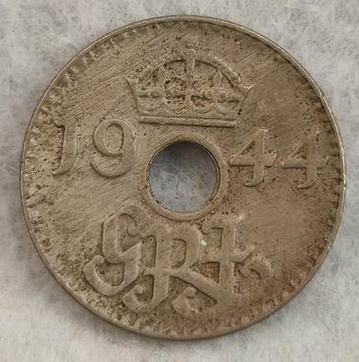 G&W世界散币，银币处理专场（第27场） - 英属新几内亚1944年3便士