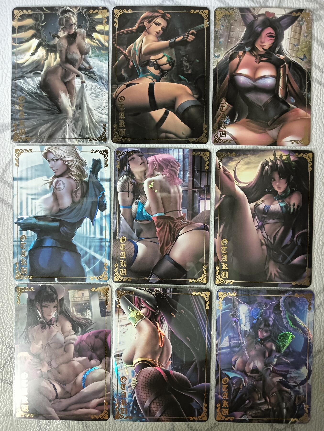 花开卡拍第34期（8月17号周日截拍，品控勿拍!!!拍品不寄存，运费5元，自制卡难免瑕疵，可能存在轻微撞角爆边等出厂瑕疵，品控介意勿拍！）