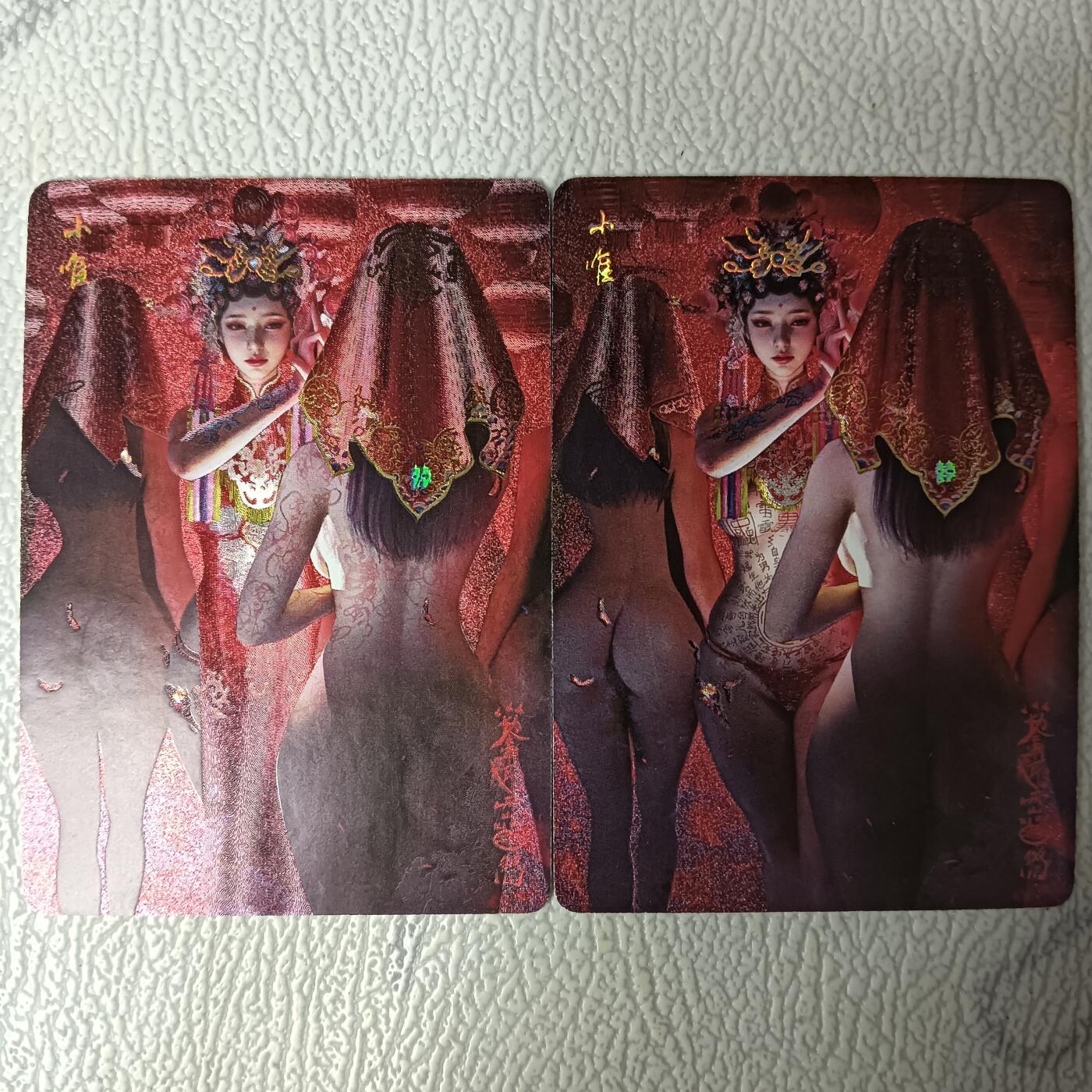 花开卡拍第34期（8月17号周日截拍，品控勿拍!!!拍品不寄存，运费5元，自制卡难免瑕疵，可能存在轻微撞角爆边等出厂瑕疵，品控介意勿拍！）