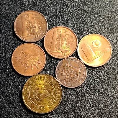 泉币菌-第81场-精品福利场 亚洲币 6枚