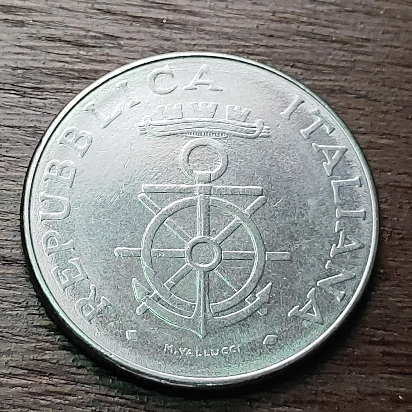 【铜匠收藏】★第127场★散币场，无佣金，30包邮。不满30元，支付5元运费。《接受代拍 代送NGC评级》 意大利 100里拉 1981年 海军学院建校百年纪念币