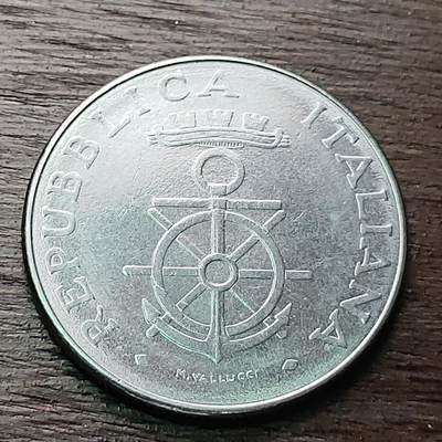 【铜匠收藏】★第127场★散币场，无佣金，30包邮。不满30元，支付5元运费。《接受代拍 代送NGC评级》 - 意大利 100里拉 1981年 海军学院建校百年纪念币