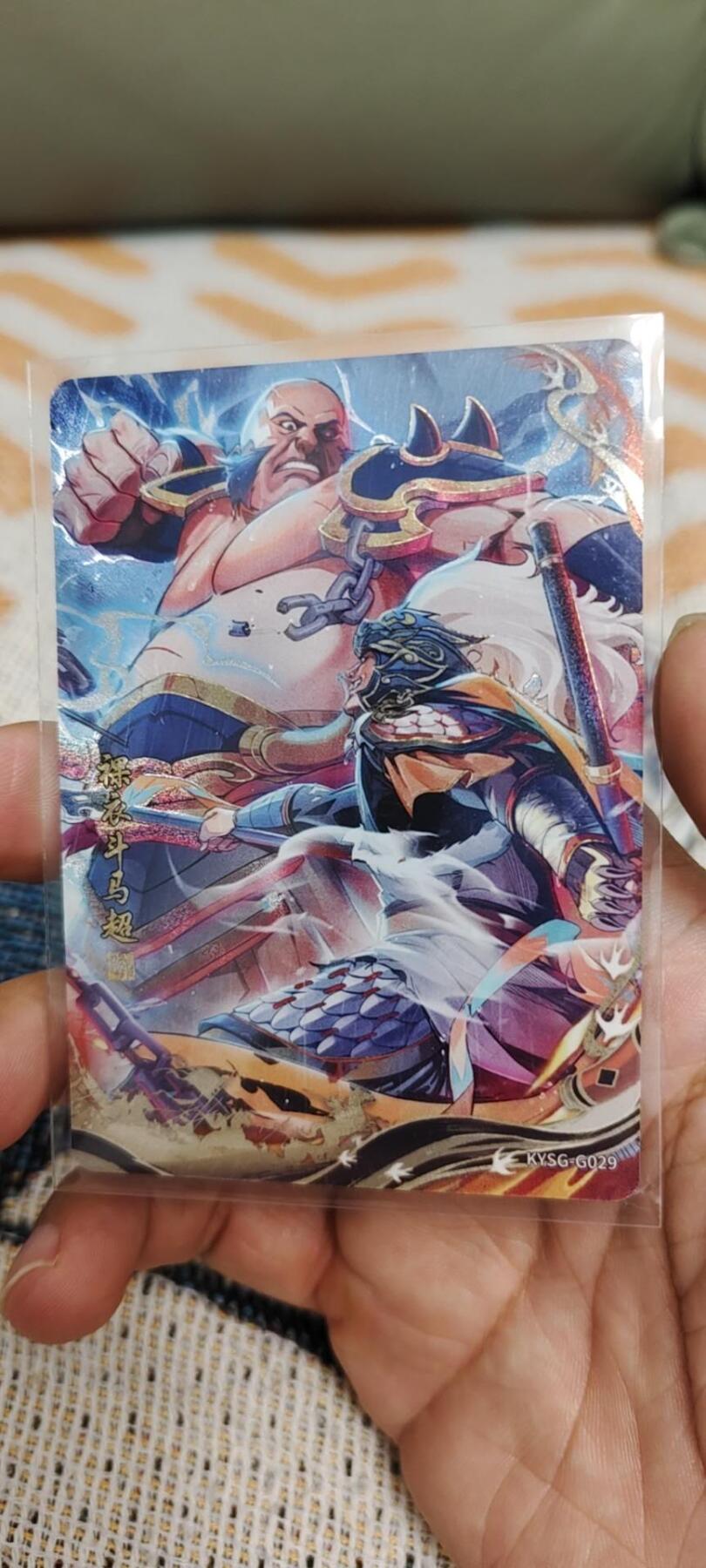 秋原瞳的小店第二十期（喜欢风，自由的风） 卡游三国5弹千古一瞬裸衣斗马超