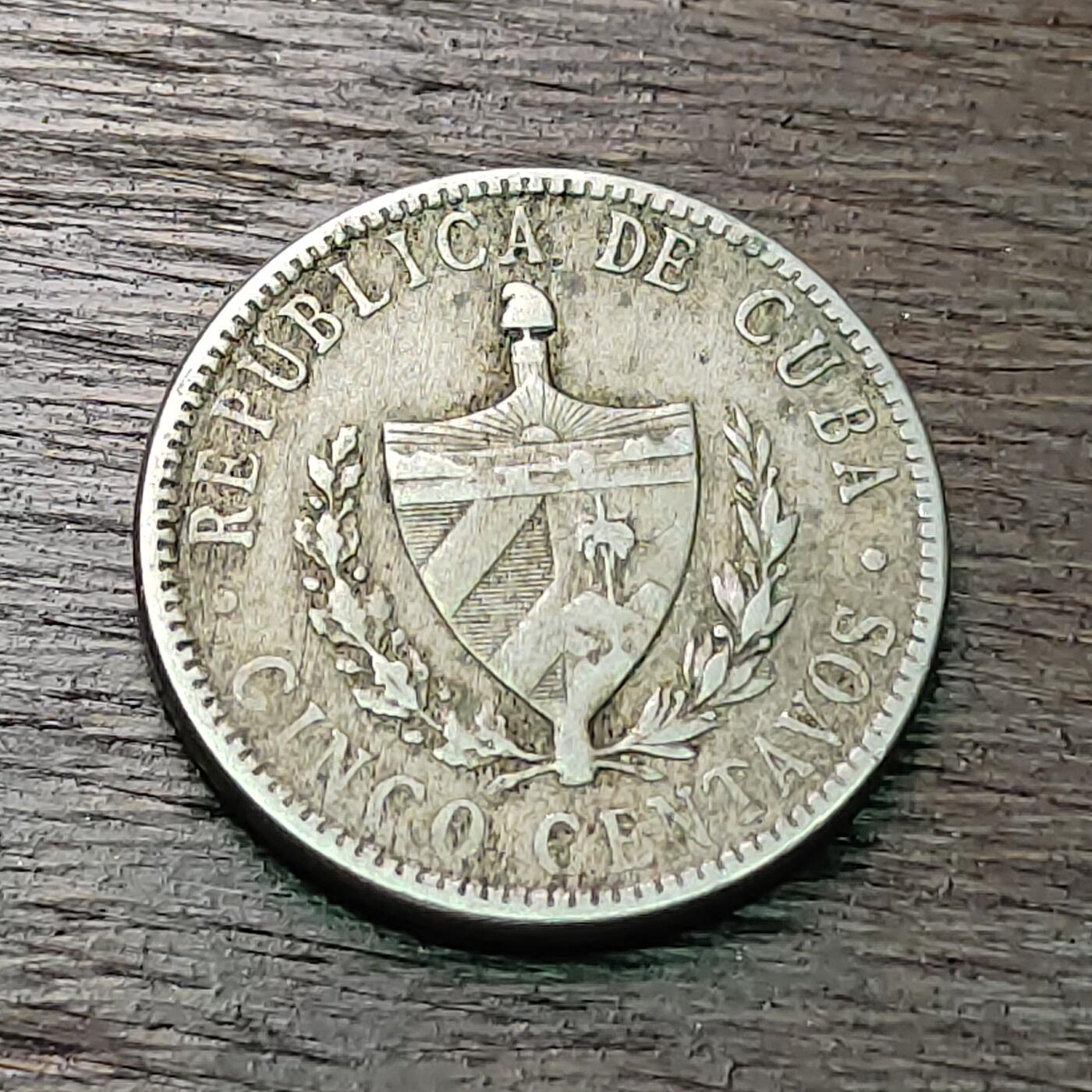 【铜匠收藏】★第127场★散币场，无佣金，30包邮。不满30元，支付5元运费。《接受代拍 代送NGC评级》 古巴 1920年 5分 镍币