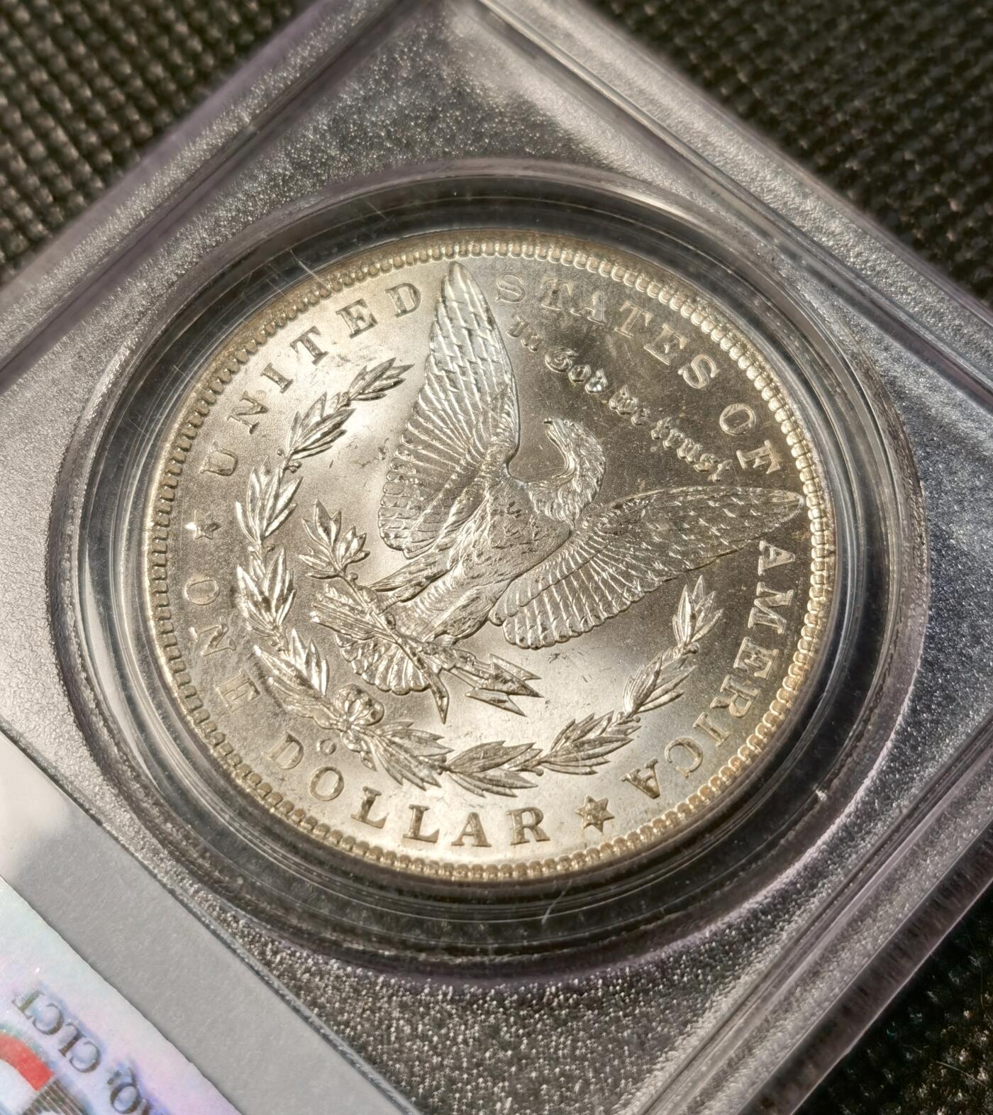 甄臻铺-世界币章拍卖（第29期），送拍享返佣金等优惠多多 PCGS-MS64 1900年O版摩根，少见年份