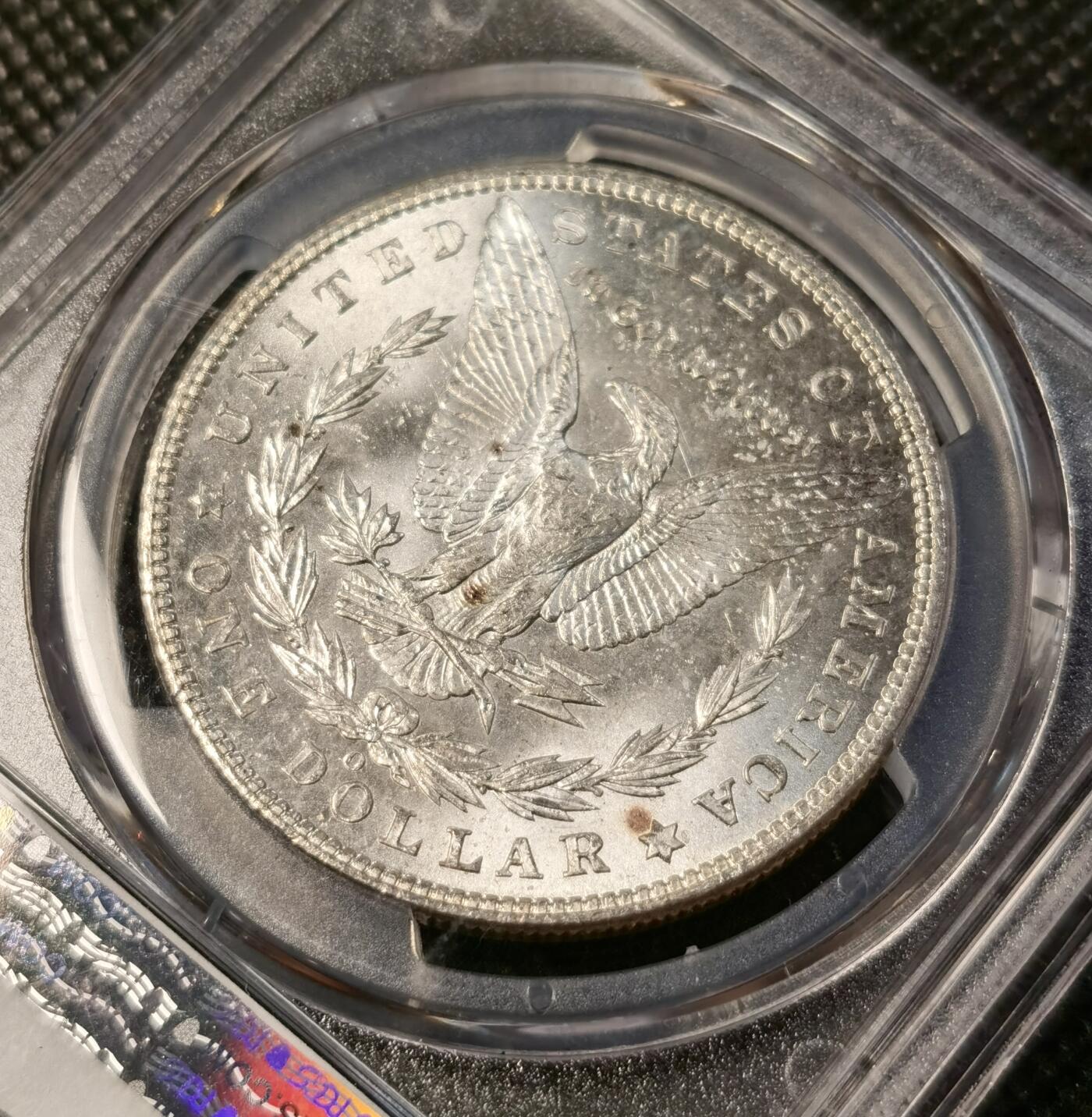 甄臻铺-世界币章拍卖（第29期），送拍享返佣金等优惠多多 PCGS-MS64 1901年O版摩根，不多见的年份