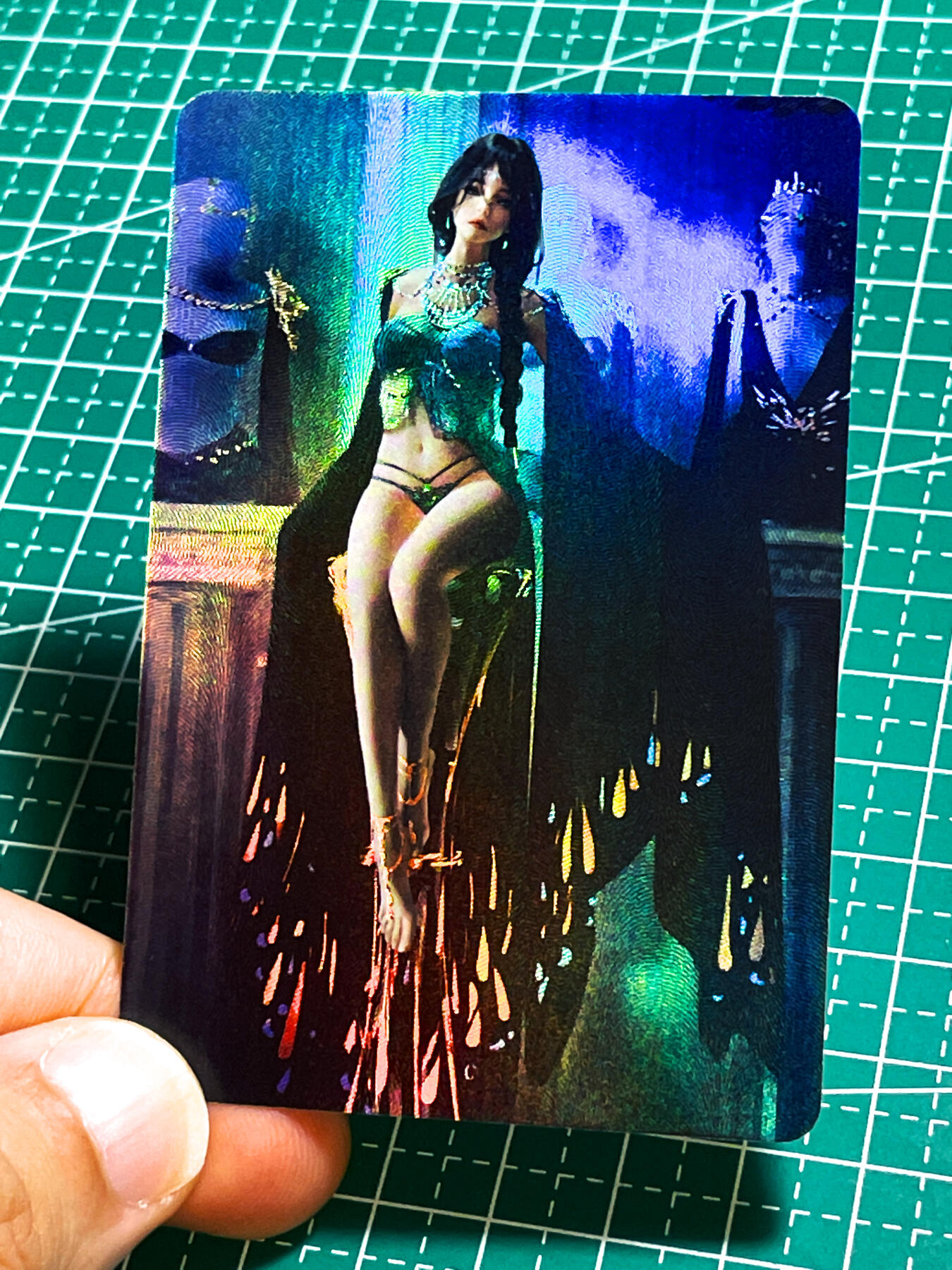 显眼宝27期【关注参拍有赠卡】 独乐乐不如众乐乐 个人最爱 鬼刀风铃 晨曦 这美腿不是无敌嘛！ 折光彩闪 小卡尺寸