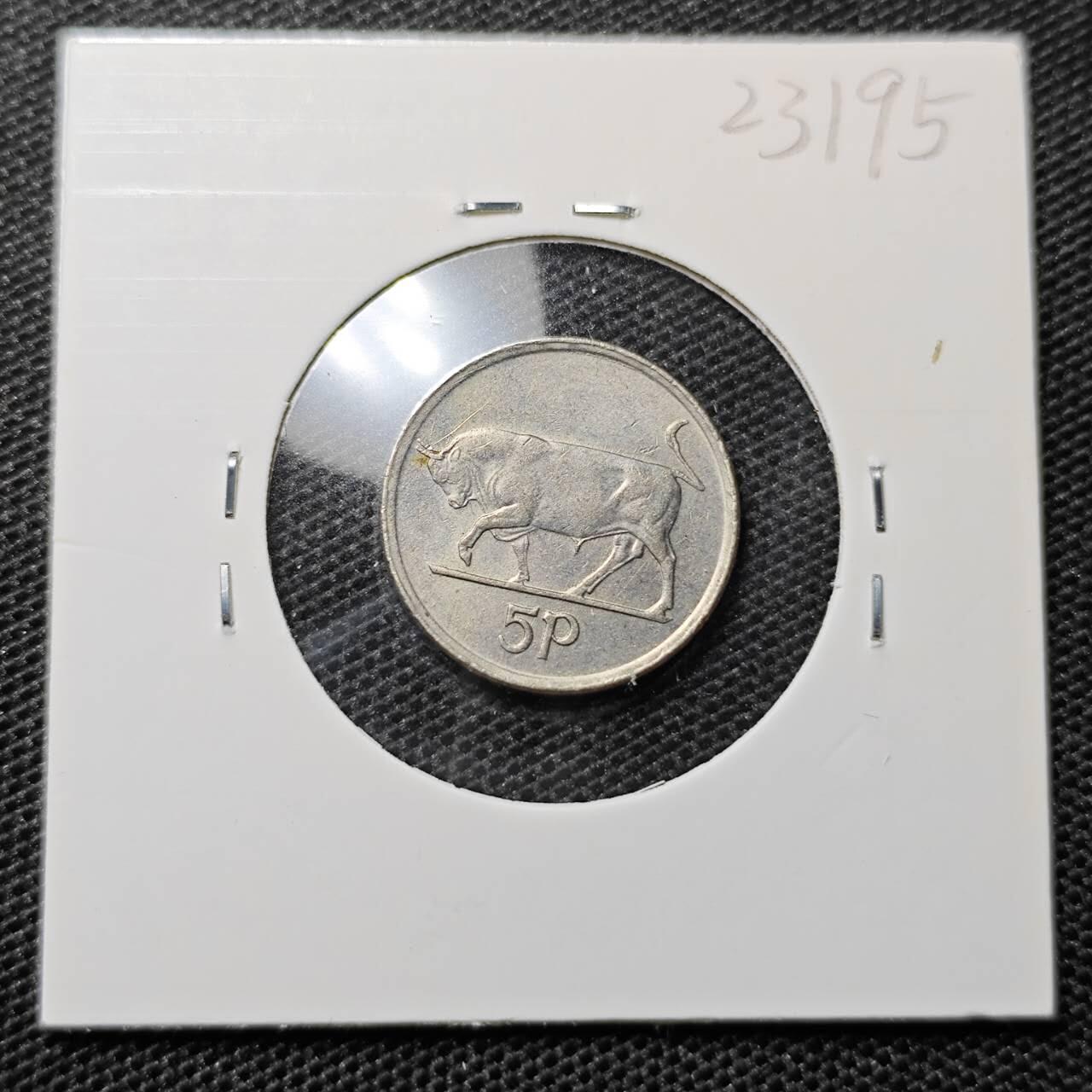 KK钱币收藏小铺 第323期 2月预留时间 周末发货  1996爰尔兰5便士