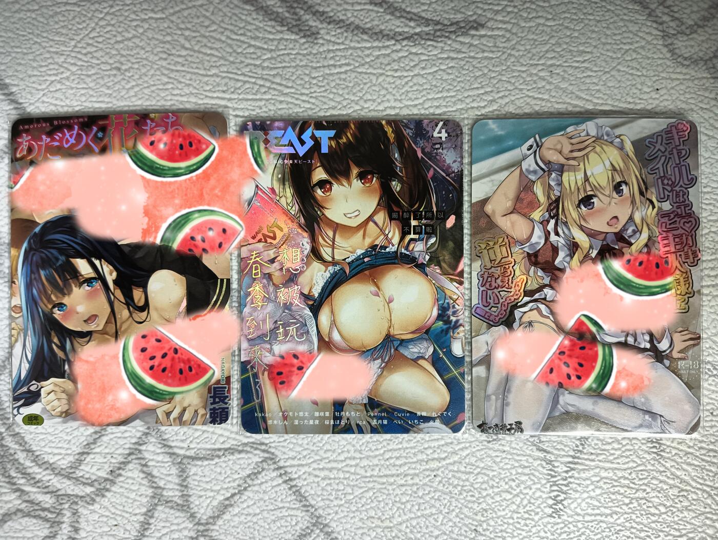 花开卡拍第34期（8月17号周日截拍，品控勿拍!!!拍品不寄存，运费5元，自制卡难免瑕疵，可能存在轻微撞角爆边等出厂瑕疵，品控介意勿拍！）