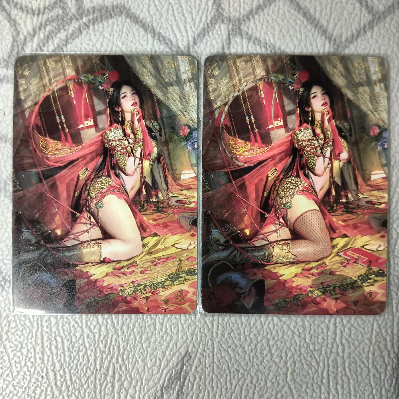 花开卡拍第34期（8月17号周日截拍，品控勿拍!!!拍品不寄存，运费5元，自制卡难免瑕疵，可能存在轻微撞角爆边等出厂瑕疵，品控介意勿拍！）