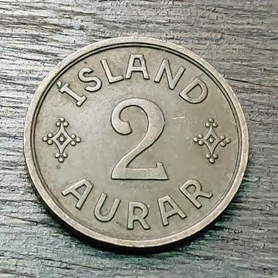 【铜匠收藏】★第127场★散币场，无佣金，30包邮。不满30元，支付5元运费。《接受代拍 代送NGC评级》 - 冰岛 1940年 5奥拉 青铜币